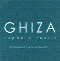 GHIZA EXCLUSIVIDAD QUE TE ACOMPAÑA