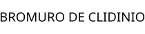 BROMURO DE CLIDINIO