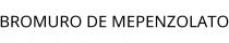 BROMURO DE MEPENZOLATO