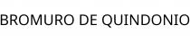 BROMURO DE QUINDONIO