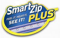 SMART ZIP PLUS FEEL IT; HEAR IT; SEE IT!