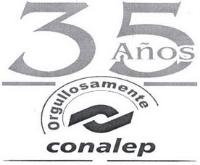 35 AÑOS ORGULLOSAMENTE CONALEP