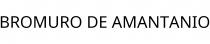 BROMURO DE AMANTANIO