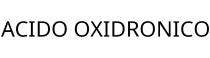 ACIDO OXIDRONICO