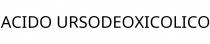 ACIDO URSODEOXICOLICO