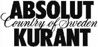ABSOLUT KURANT COUNTRY OF SWEDEN