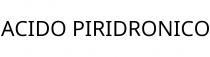 ACIDO PIRIDRONICO