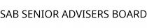 SAB SENIOR ADVISERS BOARD