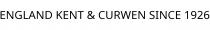 ENGLAND KENT & CURWEN SINCE 1926