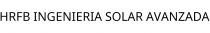 HRFB INGENIERIA SOLAR AVANZADA