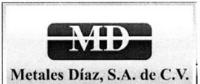 MD METALES DÍAZ