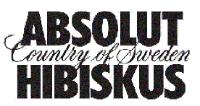 ABSOLUT COUNTRY OF SWEDEN HIBISKUS