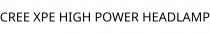 CREE XPE HIGH POWER HEADLAMP