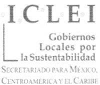 ICLEI GOBIERNOS LOCALES POR LA SUSTENTABILIDAD SECRETARIADO PARA MEXICO CENTROAMERICA Y EL CARIBE