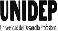 UNIDEP UNIVERSIDAD DEL DESARROLLO PROFESIONAL