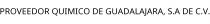 PROVEEDOR QUIMICO DE GUADALAJARA; S.A DE C.V.