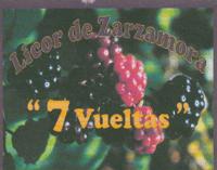 LICOR DE ZARZAMORA 7 VUELTAS