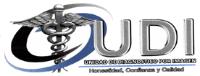 UDI UNIDAD DE DIAGNOSTICO POR IMAGEN HONESTIDAD; CONFIANZA Y CALIDAD