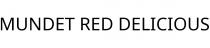 MUNDET RED DELICIOUS