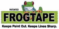 FROGTAPE KEEPS PAINT OUT; KEEPS LINES SHARP.