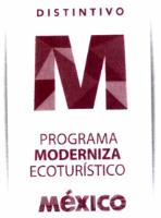 DISTINTIVO M PROGRAMA MODERNIZA ECOTURÍSTICO MÉXICO