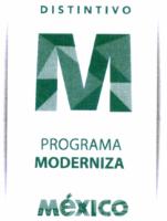 DISTINTIVO M PROGRAMA MODERNIZA MÉXICO