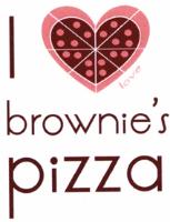 I LOVE BROWNIE'S PIZZA