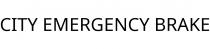 CITY EMERGENCY BRAKE