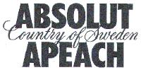 ABSOLUT COUNTRY OF SWEDEN APEACH