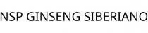 NSP GINSENG SIBERIANO