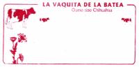 LA VAQUITA DE LA BATEA