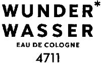 WUNDER WASSER EAU DE COLOGNE 4711