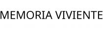 MEMORIA VIVIENTE