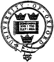 UNIVERSITY OF OXFORD