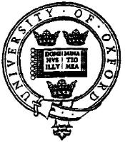 UNIVERSITY OF OXFORD