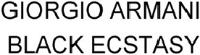 GIORGIO ARMANI BLACK ECSTASY