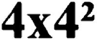 4X4²