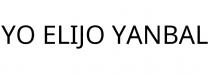 YO ELIJO YANBAL
