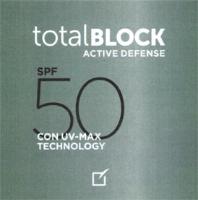 TOTAL BLOCK ACTIVE DEFENSE SPF 50 CON UV-MAX TECHNOLOGY