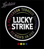 LUCKIES LUCKY STRIKE R.A. PATTERSON TOBACCO COMPANY EST. RICH'D. VA. USA