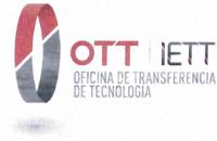 OTT IETT OFICINA DE TRANSFERENCIA DE TECNOLOGÍA