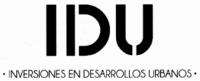 IDU INVERSIONES EN DESARROLLOS URBANOS