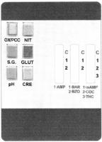 OX/PCC NIT S.G. GLUT PH CRE C 1 2 C 1 2 C 1 2 3 1 AMP 1 BAR 1MAMP 2 BZO 2 COC 3 THC