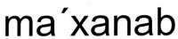 MA'XANAB