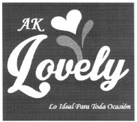 AK LOVELY LO IDEAL PARA TODA OCASION
