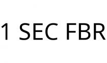 1 SEC FBR