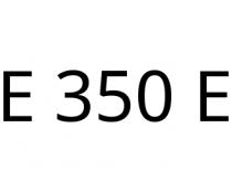 E 350 E