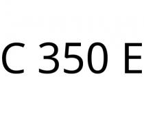 C 350 E