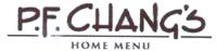 P.F. CHANG'S HOME MENU