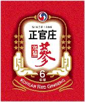 SINCE 1899 6 KOREAN RED GINSENG